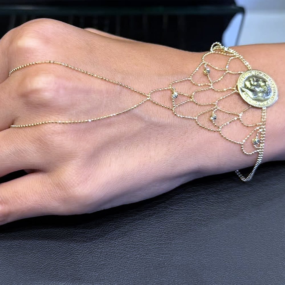 Coin hand chain